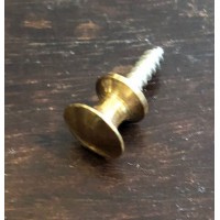 Tiny shutter knob – Polished Brass